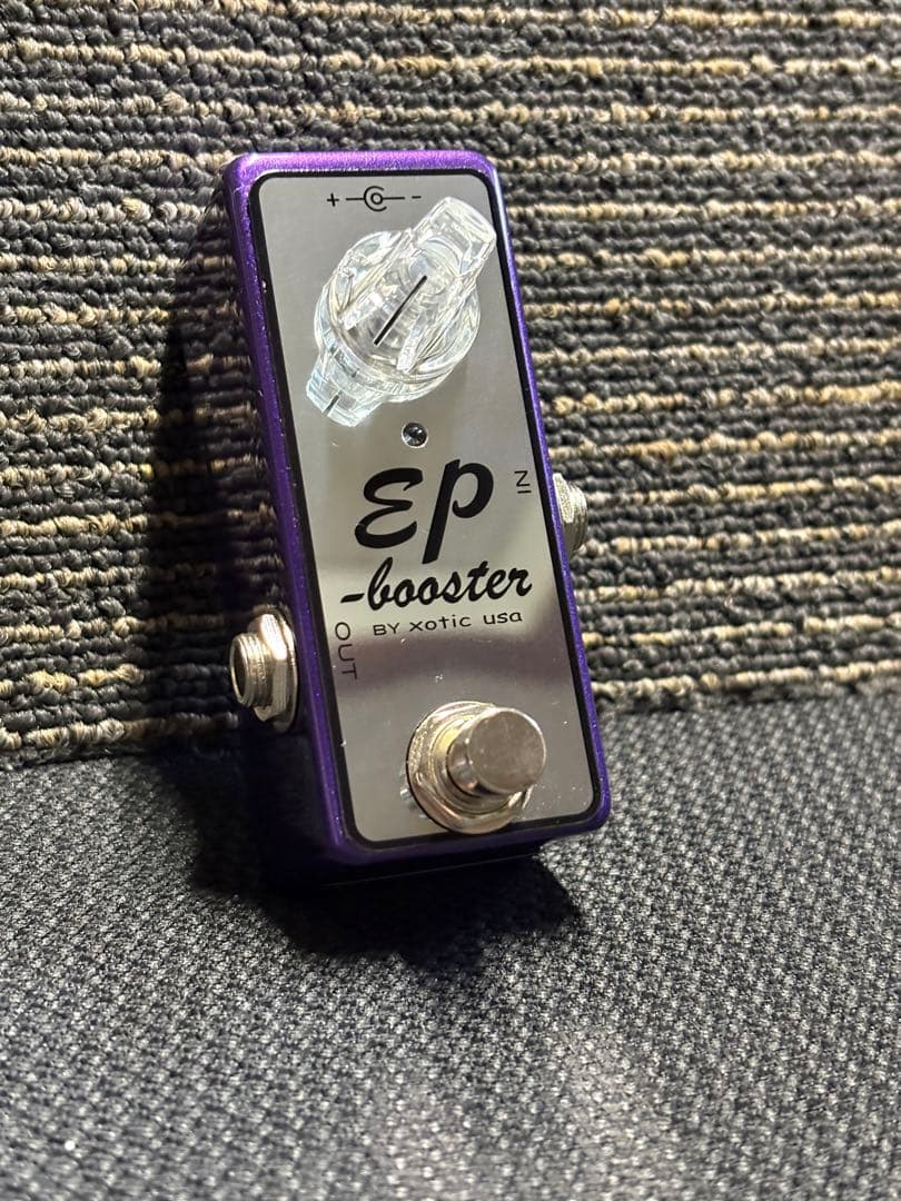 Xotic EP Booster ギターエフェクター　限定品　メタリックパープル