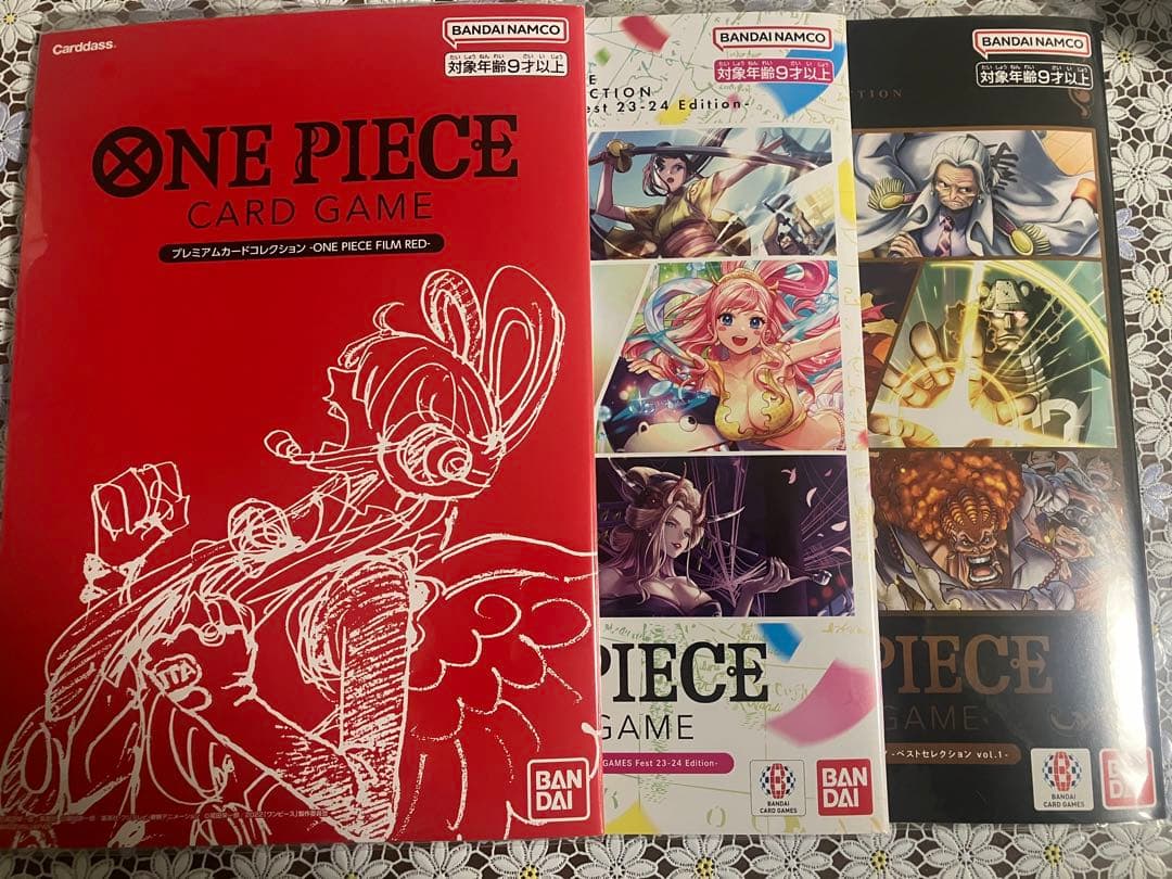 ワンピースカード　カードコレクション　まとめ売り　RED ONE PIECE カードゲーム プレミアムカードコレクション ‐ONE PIECE