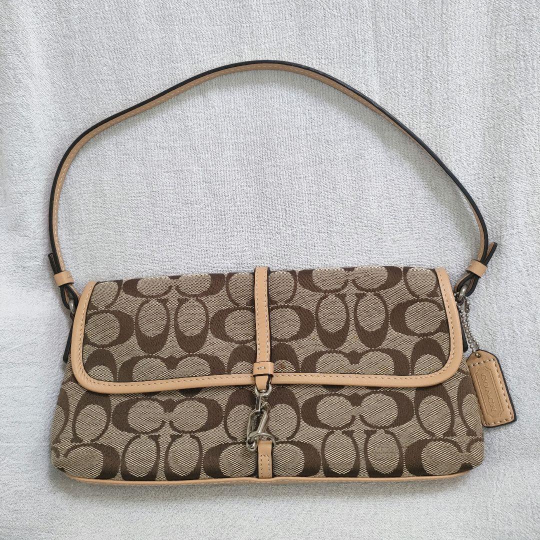 COACH コーチ アクセサリーポーチ ワンショルダー シグネチャー 6348