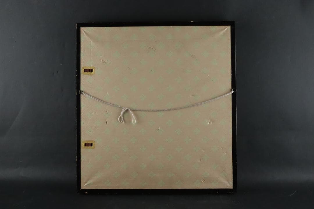 真作保証 井上長三郎 「レダ」 水彩 肉筆 色紙額装 自由美術家協会会員