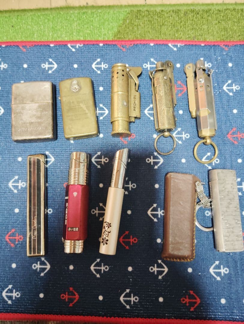 ジッポ等オイル、ピエール・カルダン等ガス