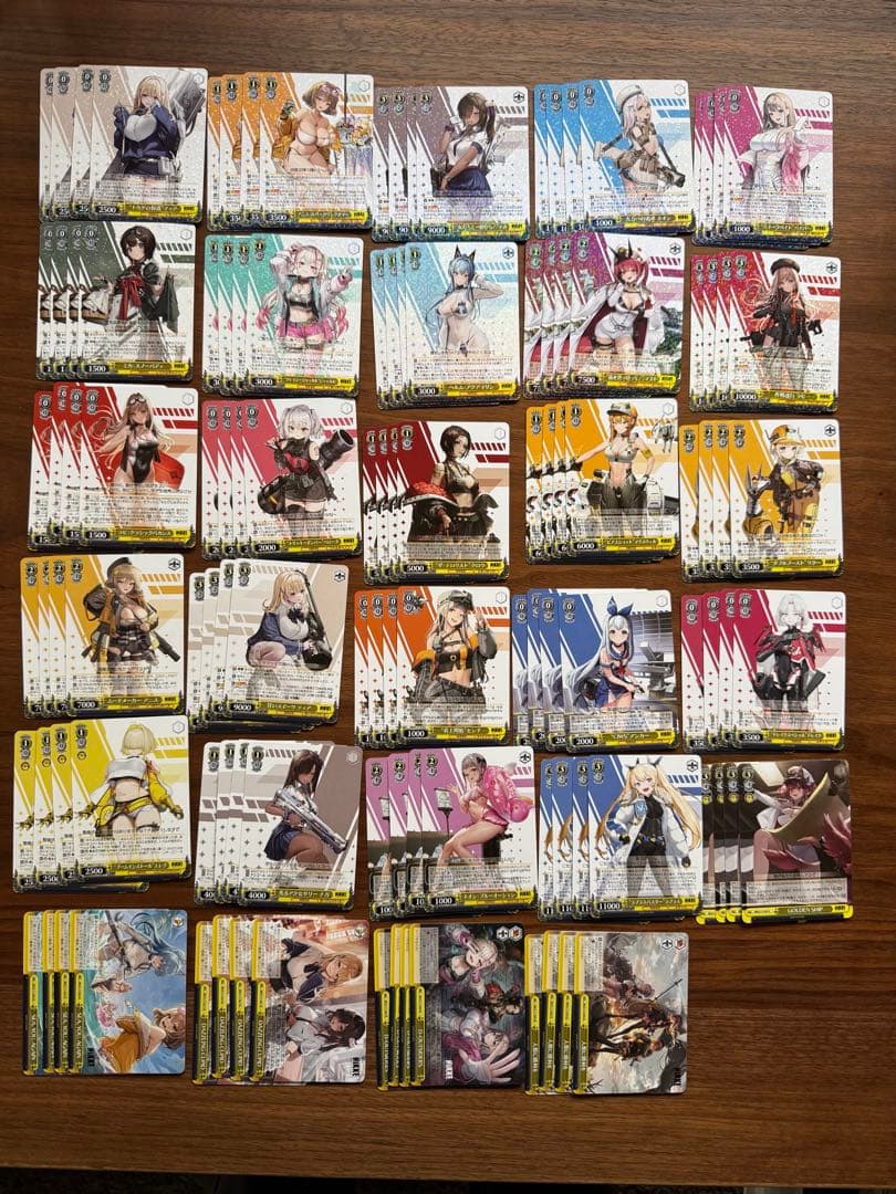 ヴァイス WSニケ NIKKE RR以下4コン + TD4コン + クラウン1枚