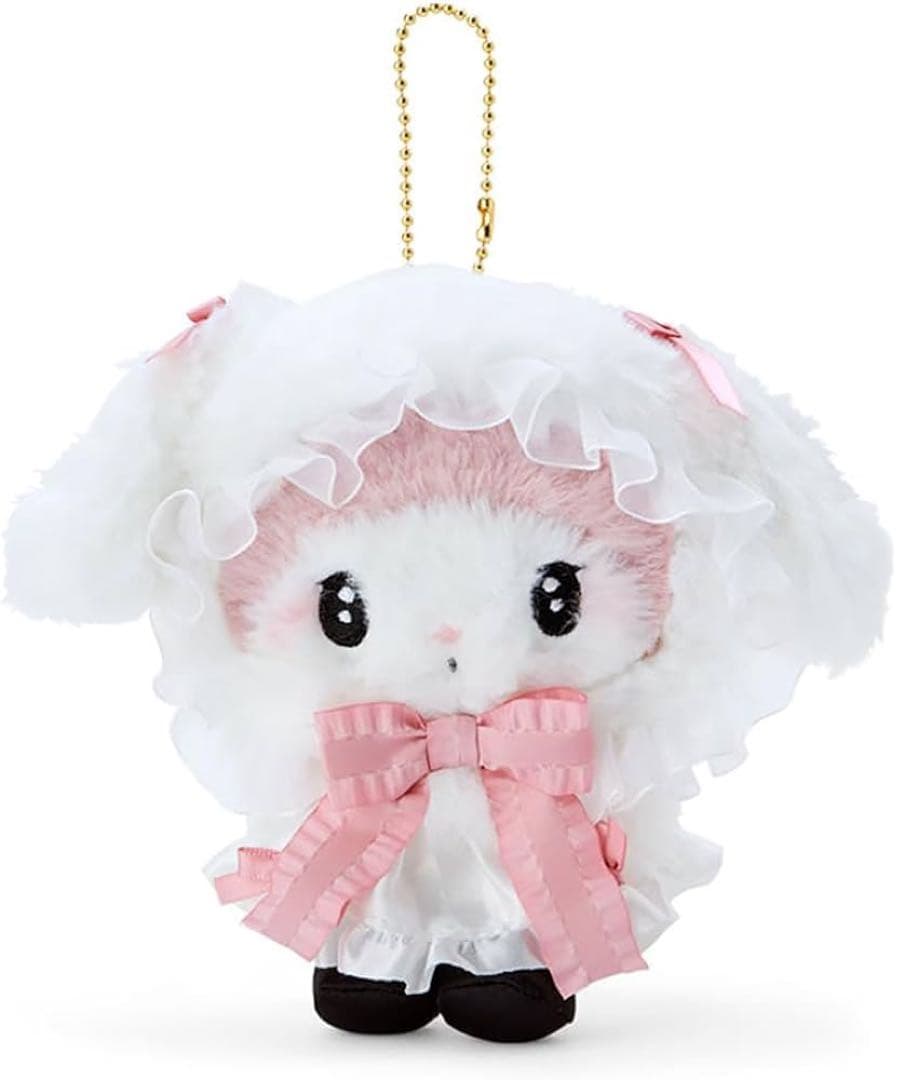 月夜のメロクロ マイメロディ ぬいぐるみキーホルダー