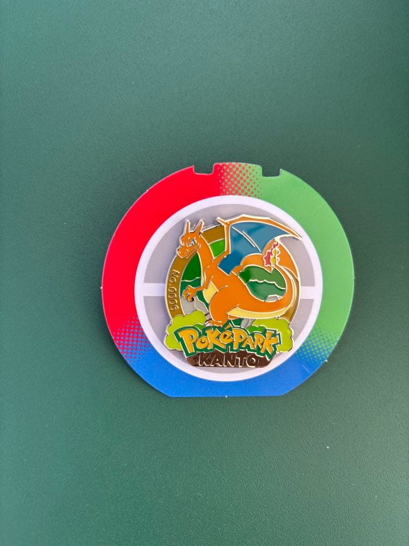 ポケパークカントー限定 ピンバッジ　No.006 リザードン ポケパークカントー限定 ピンバッジ No.006 リザードン - メルカリ