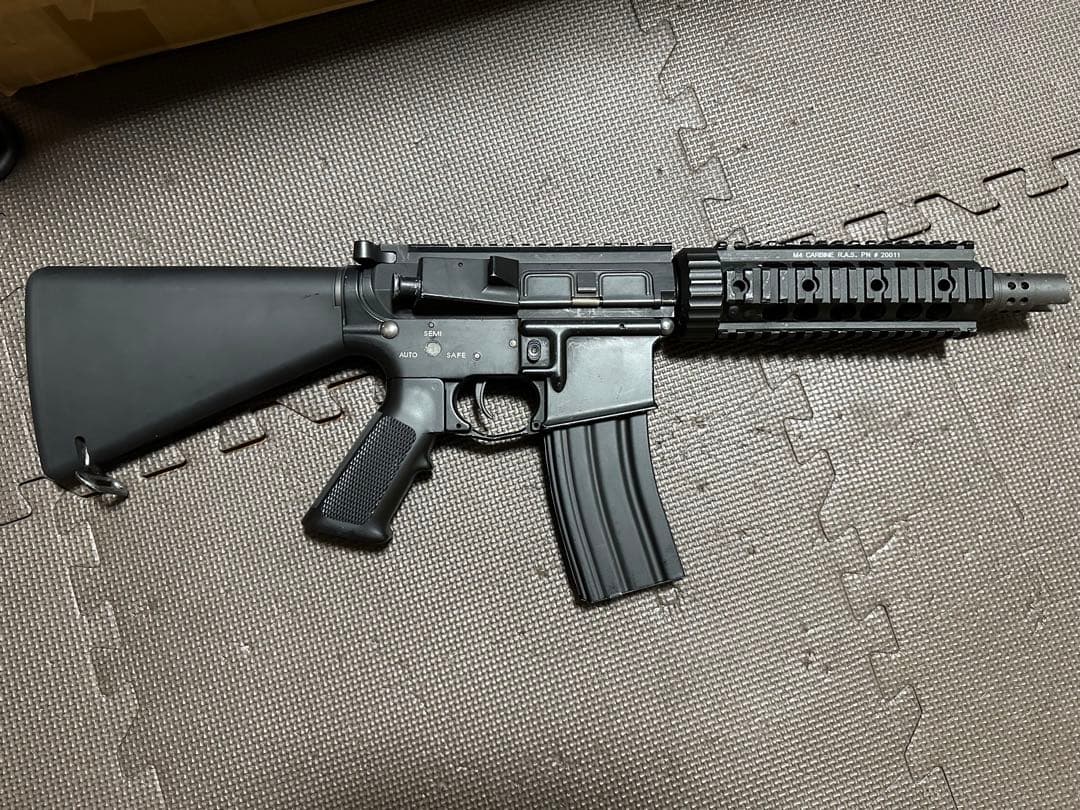 電動ガン ブラック HK M4 カスタム S&T フルメタル電動ガン M4カスタム ワイヤーカッターレイルシステム