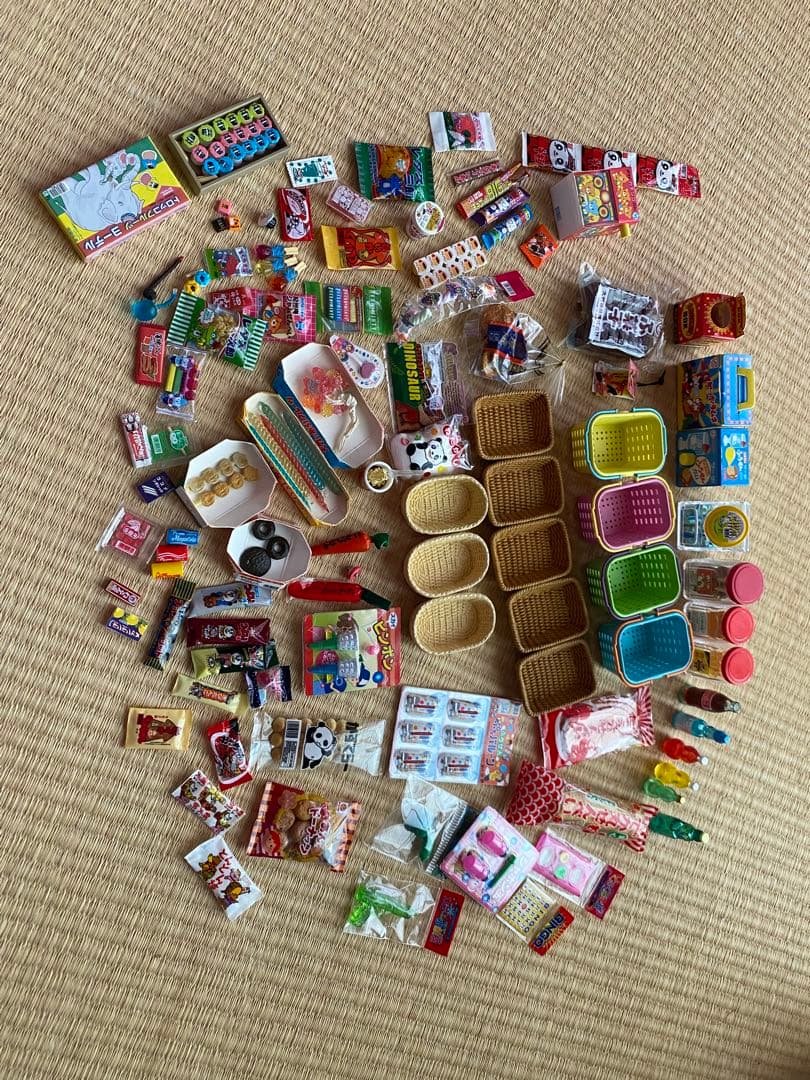 ⑨ ぷちサンプル　ぷち駄菓子屋さん　リーメント　ミニチュア Amazon.co.jp: リーメント ぷちサンプルシリーズ 昔なつかし街角の