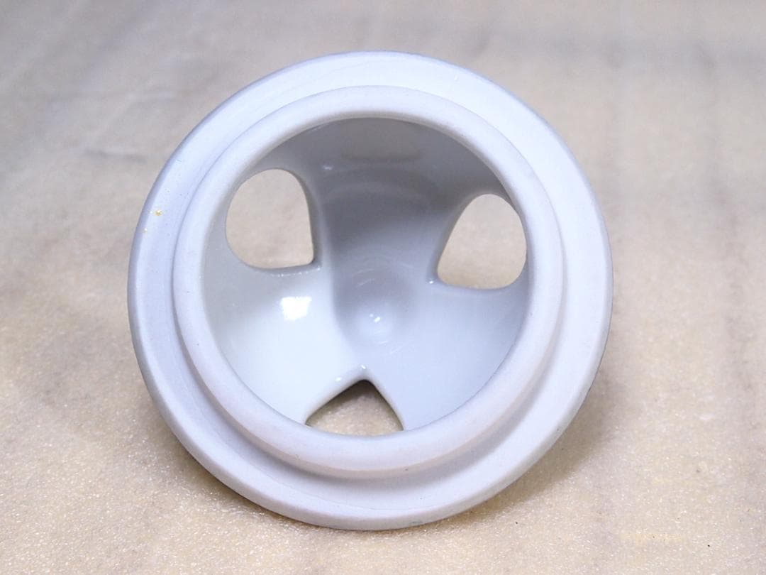 未使用】九谷焼 九谷陶宝造 香炉 菊文 菊詰/花詰 グリーン緑 茶道具/香