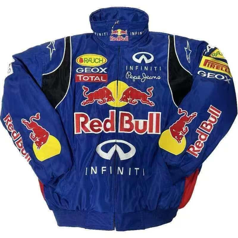 レッドブルRED BULL INFINITI F1レーシングジャケット刺繍中綿 - メルカリ