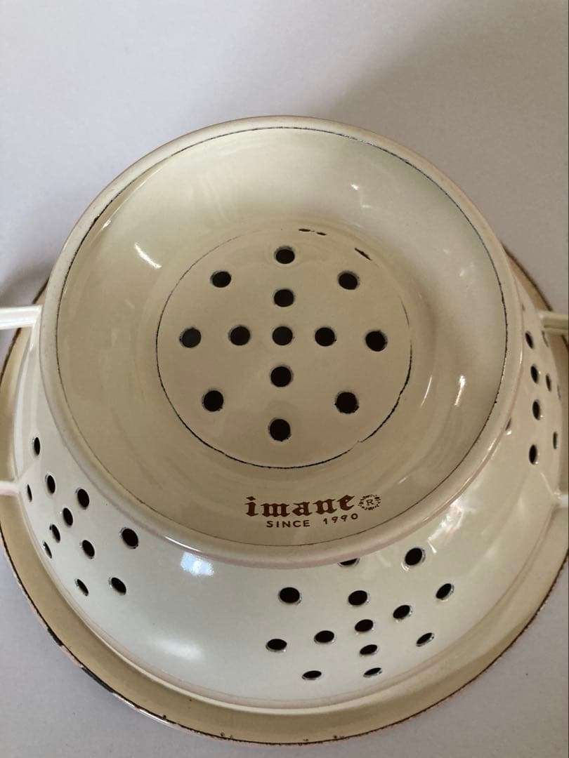 イマン ホーロー コランダー - メルカリ