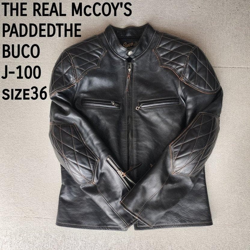 36 BUCO J-100 PADDED THE REAL McCOY'S - メルカリ