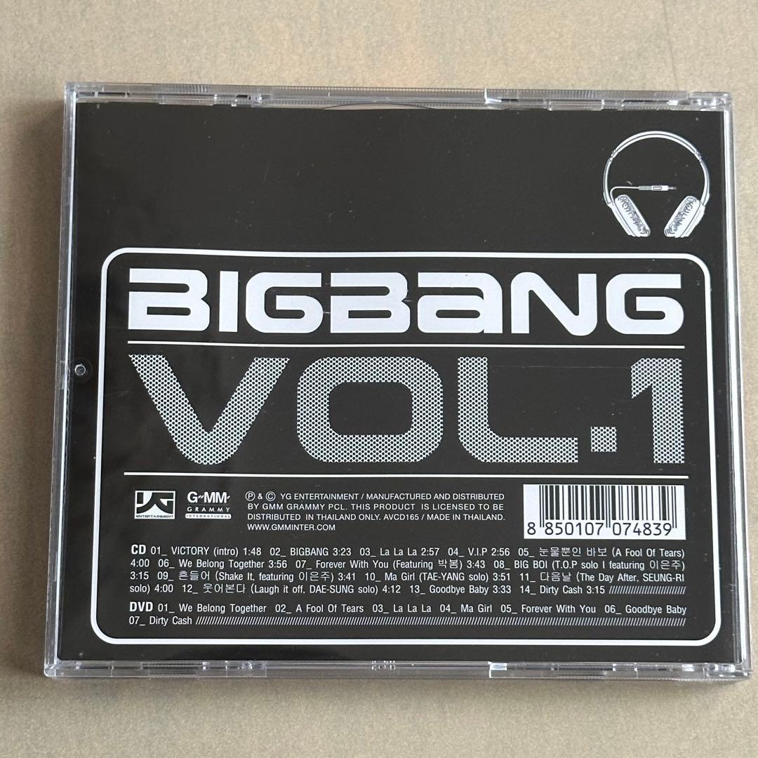 BIGBANG VOL.1 SINCE 2007 DVD付き - メルカリ