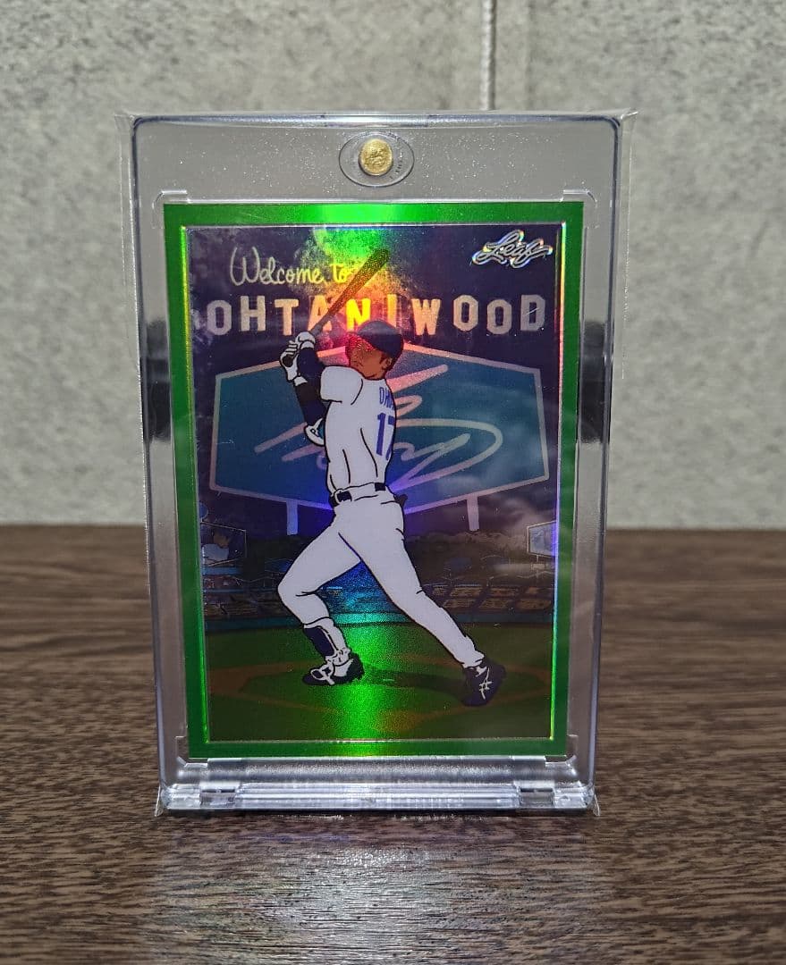 【25枚限定】大谷翔平　ドジャース　leaf　#MI-14