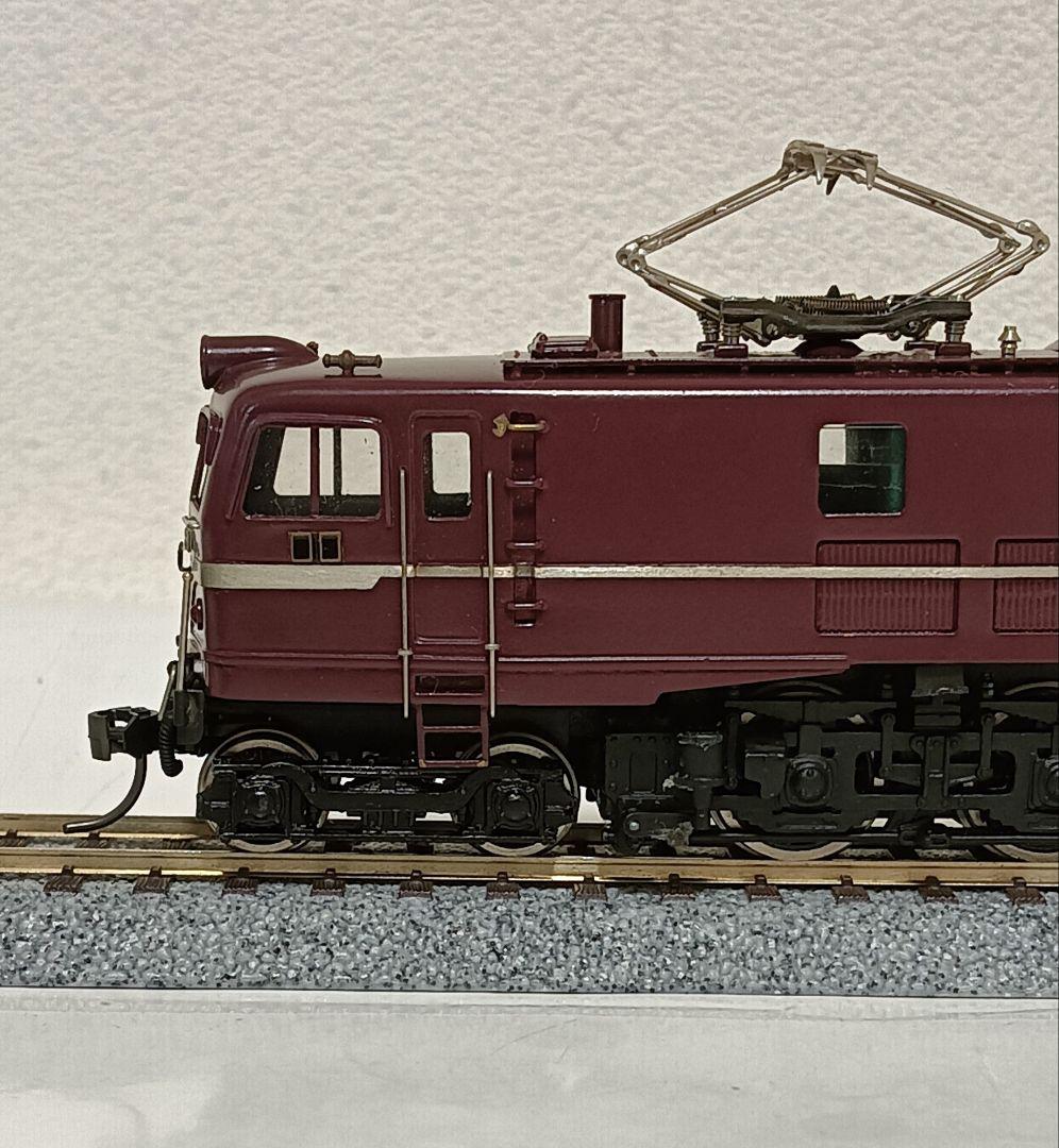 HOゲージ 天賞堂 EF5861号機 電気機関車、 ブラス製、動作調整済、現状品