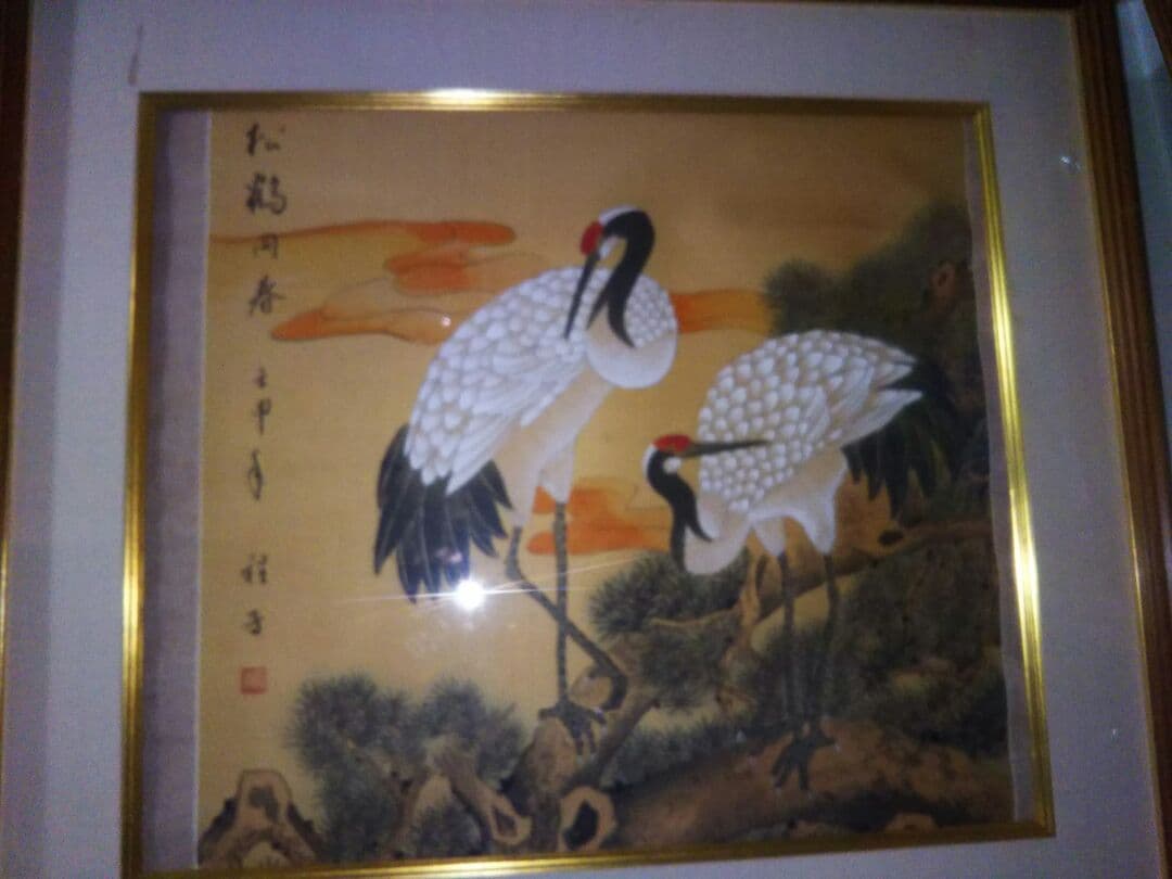 かけじくを額に入れました取りに来れるかた