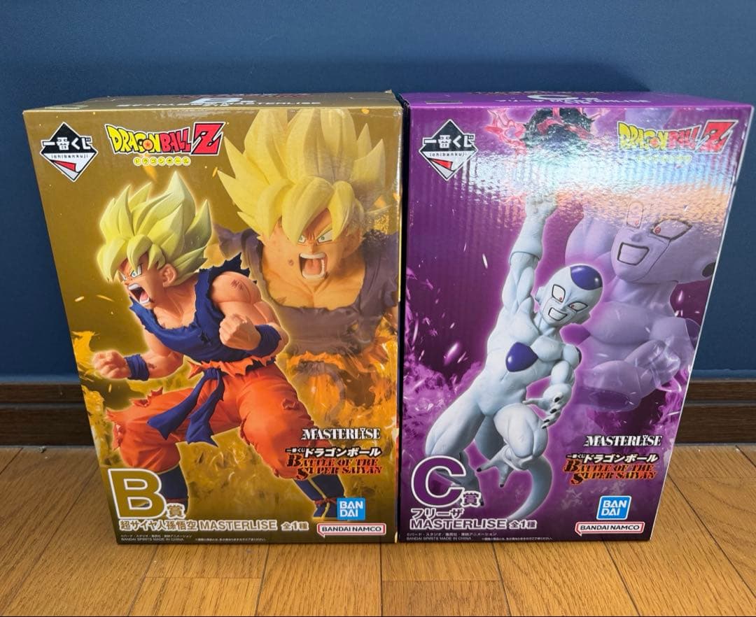 一番くじドラゴンボール　B賞C賞セット　超サイヤ人孫悟空　フリーザ