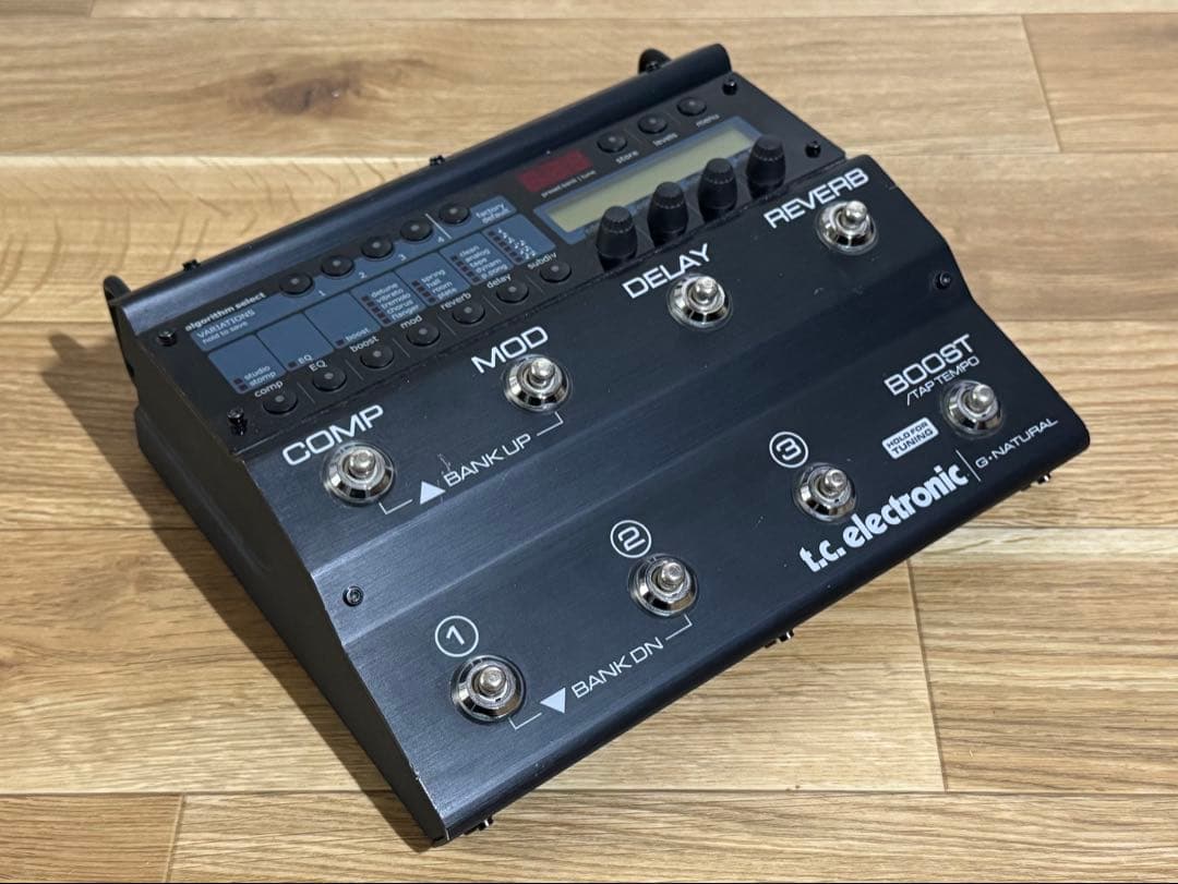 t.c. electronic G-Natural アコギ用マルチエフェクター TC Electronic アコギ用マルチエフェクターG-Natural中古品()売却済み