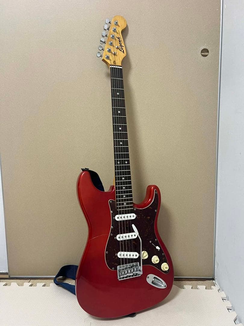 Legend ストラトキャスター レッド 8点豪華おまけ付き・新品】 Legend(レジェンド) / LST-Z ストラト