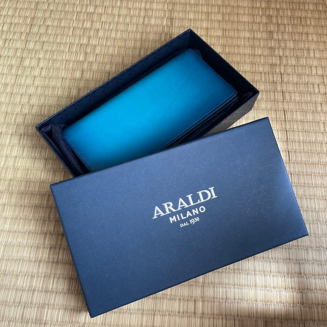 ◆値下げしました◆ブルーグラデーションウォレット flap long wallet [ ブルーグラデーション ] 夜空 フラップロング