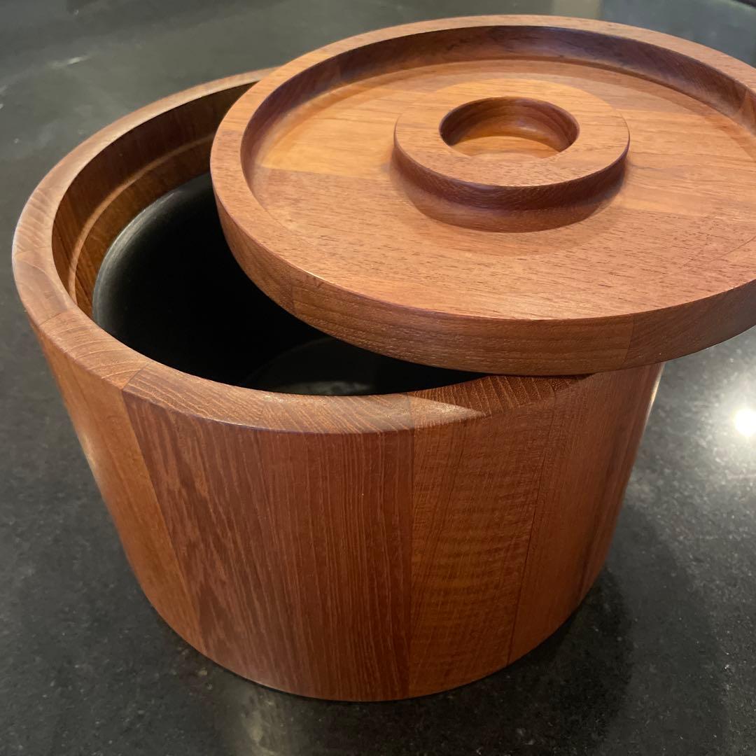 お値下:DANSK ラウンド チーク アイスバケツ - メルカリ