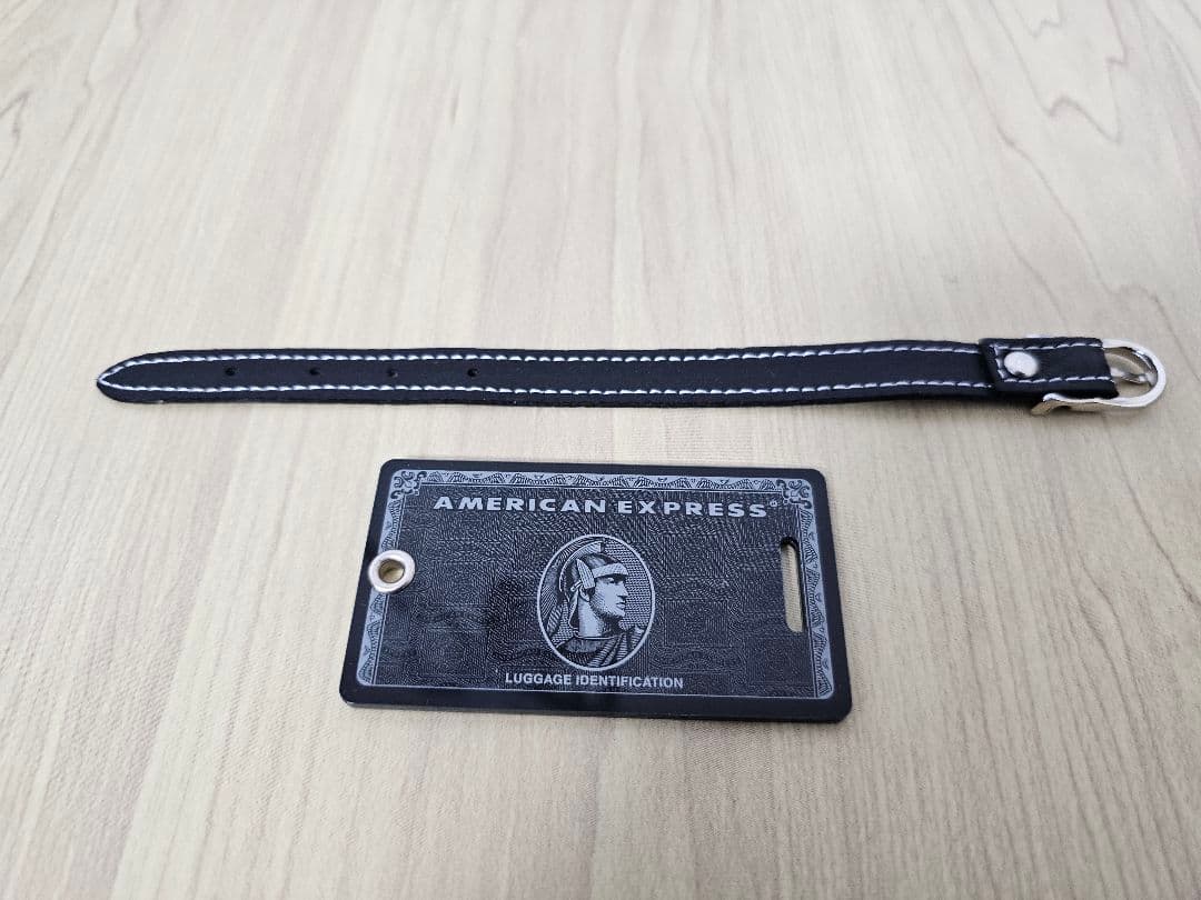 AMEXセンチュリオンブラックカードラゲージタグ新品未使用
