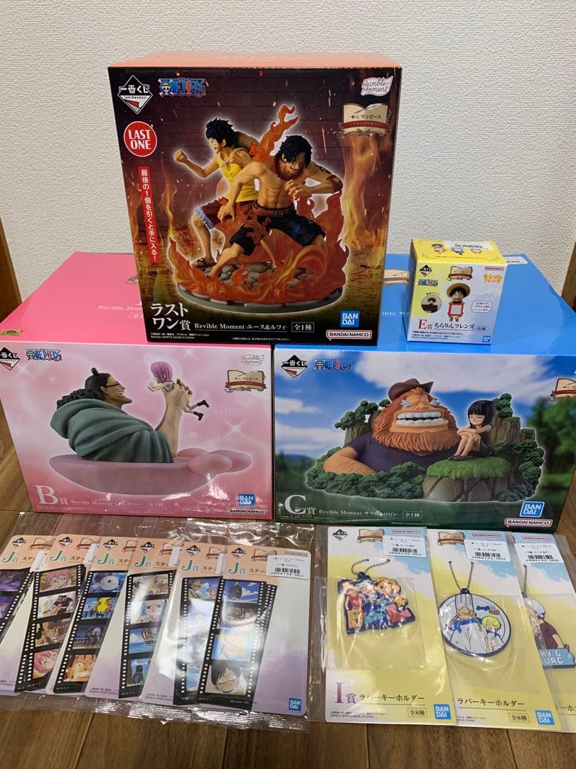 一番くじ　ワンピース ドラマティックメモリーズ　ラストワン賞　Ｂ.Ｃ.Ｅ賞　他