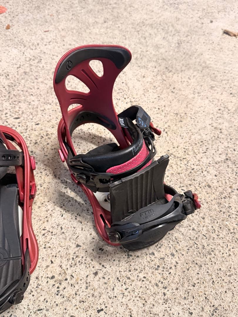 Flux Bindings GS レッド S/M フラックス　バインディング