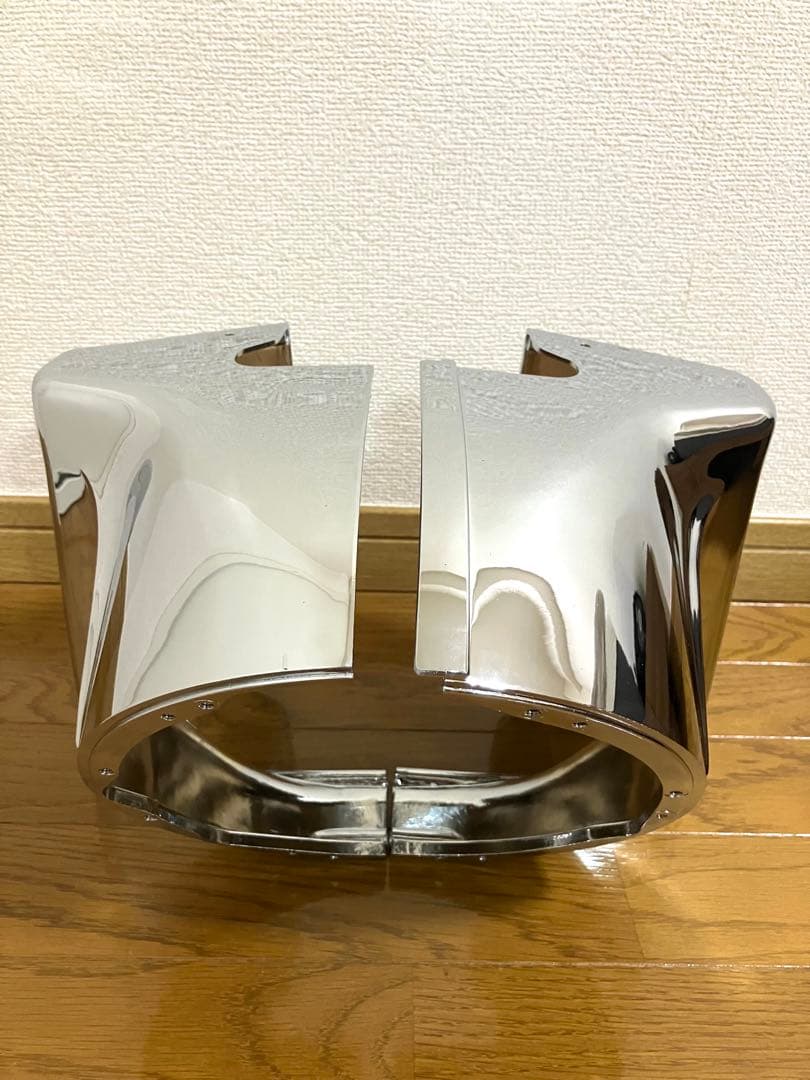 ハーレー　ショベル　系　ヘッドライトカバー　ナセルカバー ハーレーFLH1200ショベル純正ヘッドライトナセル右左ヘッドライト