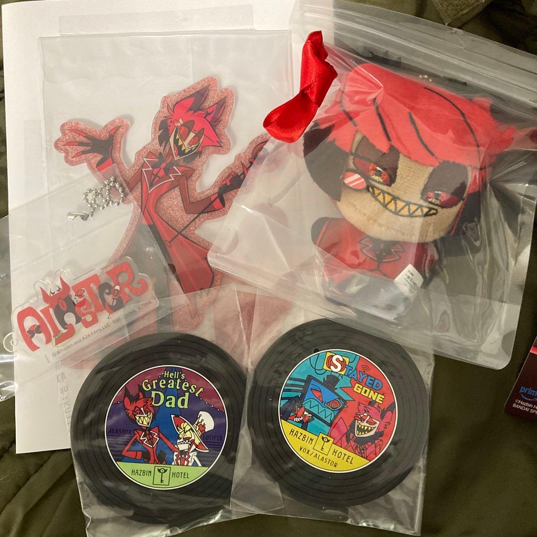 ハズビンホテル 一番くじ　アラスター　F賞、H賞、G賞、 D賞