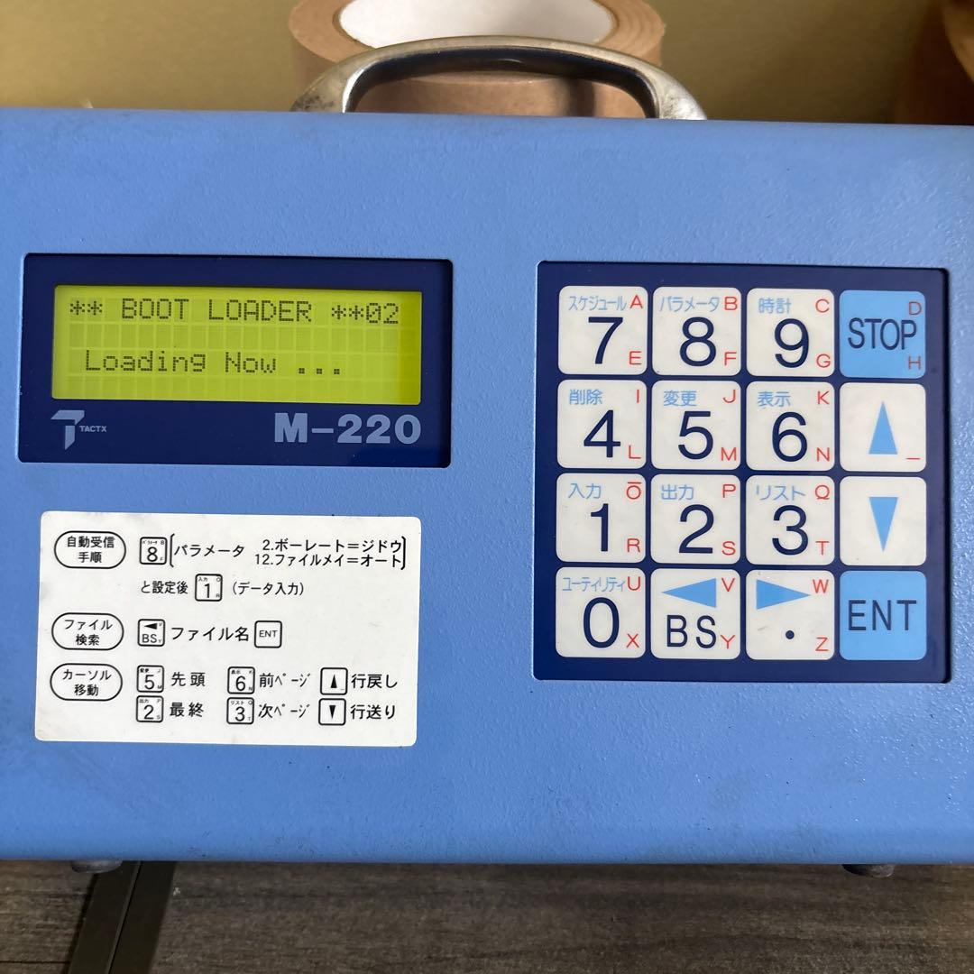 大*ン様 TACTX M-220 NC データーバンク 中古