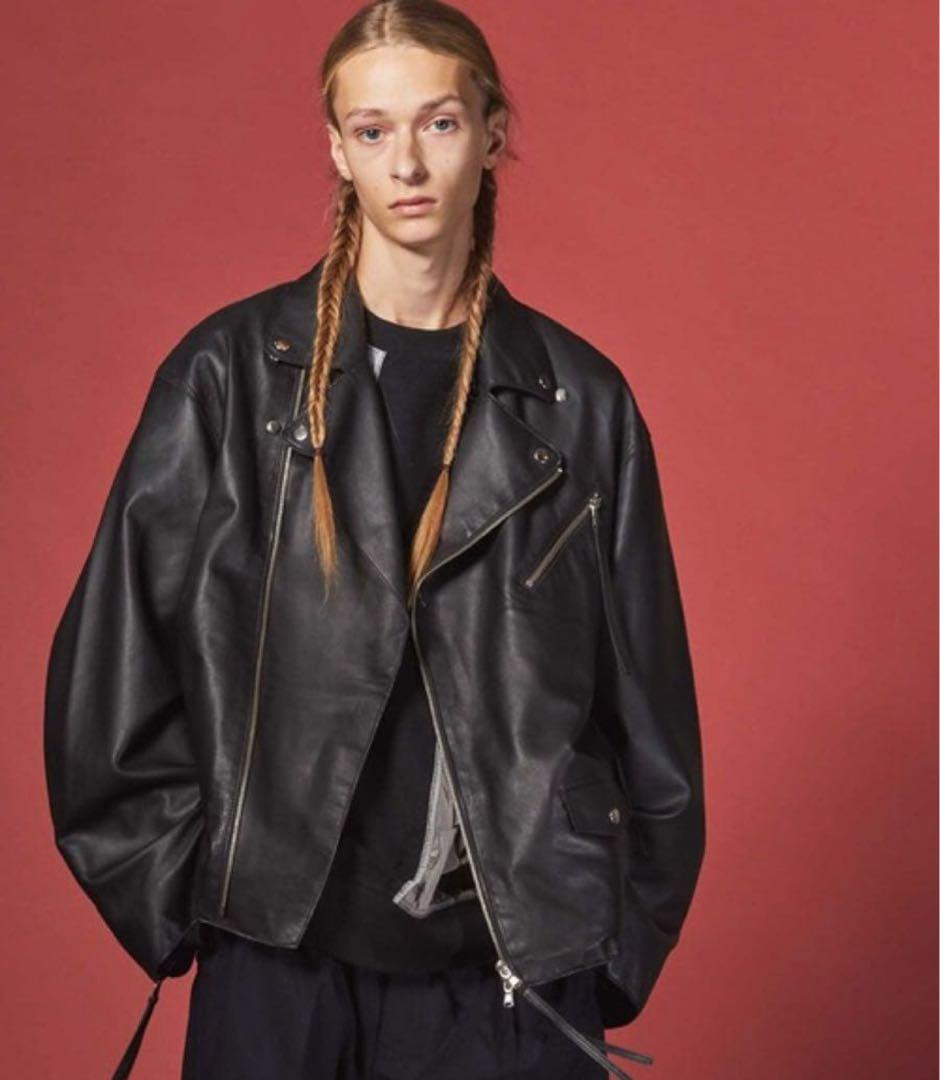 MaisonSpecial ダブルライダース　サイズ 2 Leather Riders Jacket