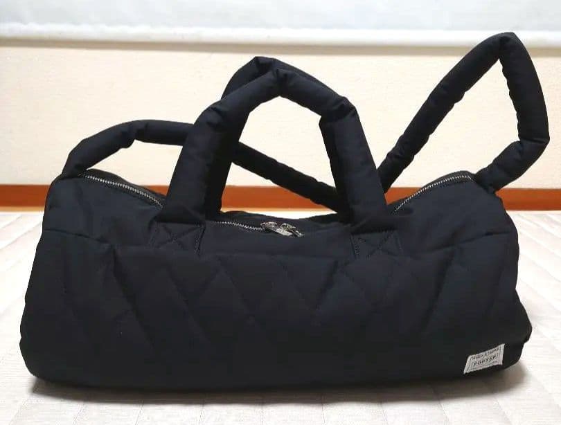 未使用級✨PORTER SNUFF キルティング 2wayドラム型ボストンバッグ