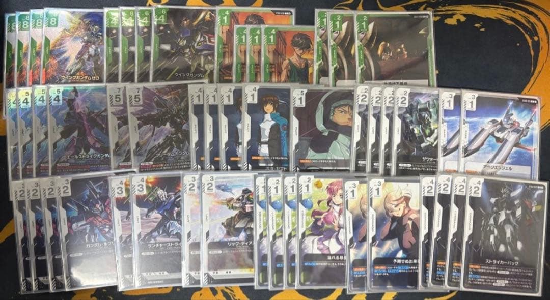 ガンダムカード 緑白ウイング 構築済み デッキ、デッキパーツ 構築済みデッキ〕緑白ウイング | デッキ販売 | ガンダムカードゲーム