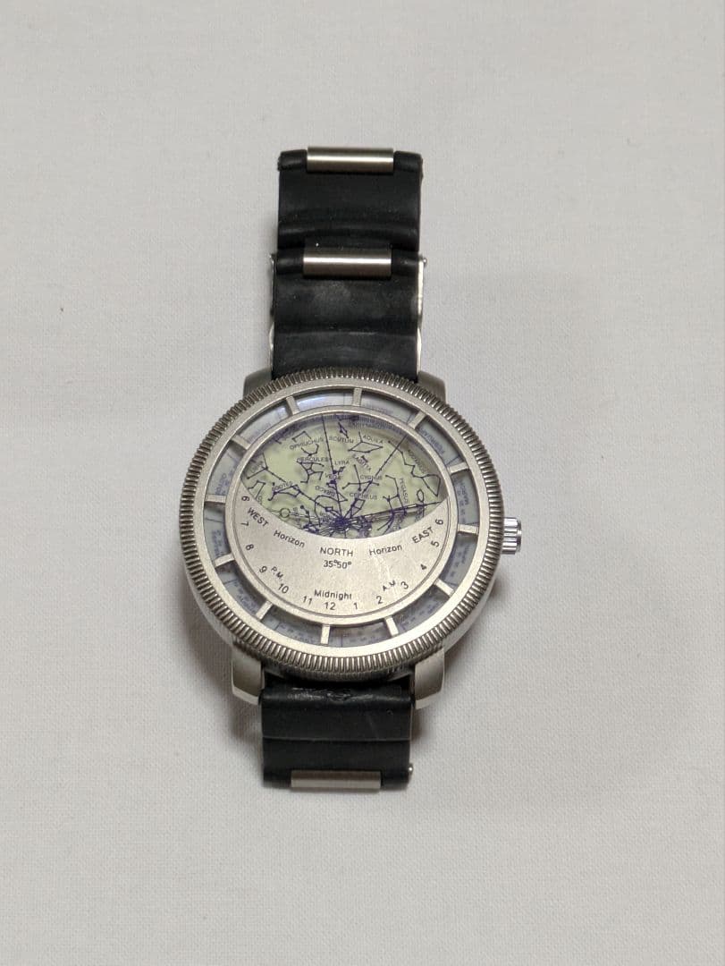 み*9様 プラニスフェア・ウォッチ (星座早見盤付き腕時計) 『チ。−地球の運動