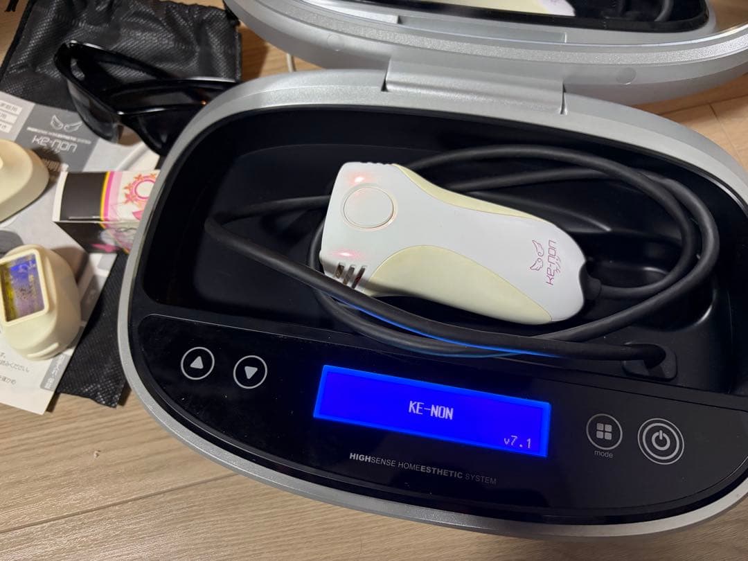 KE-NON 脱毛器 v7.1 サングラス付き