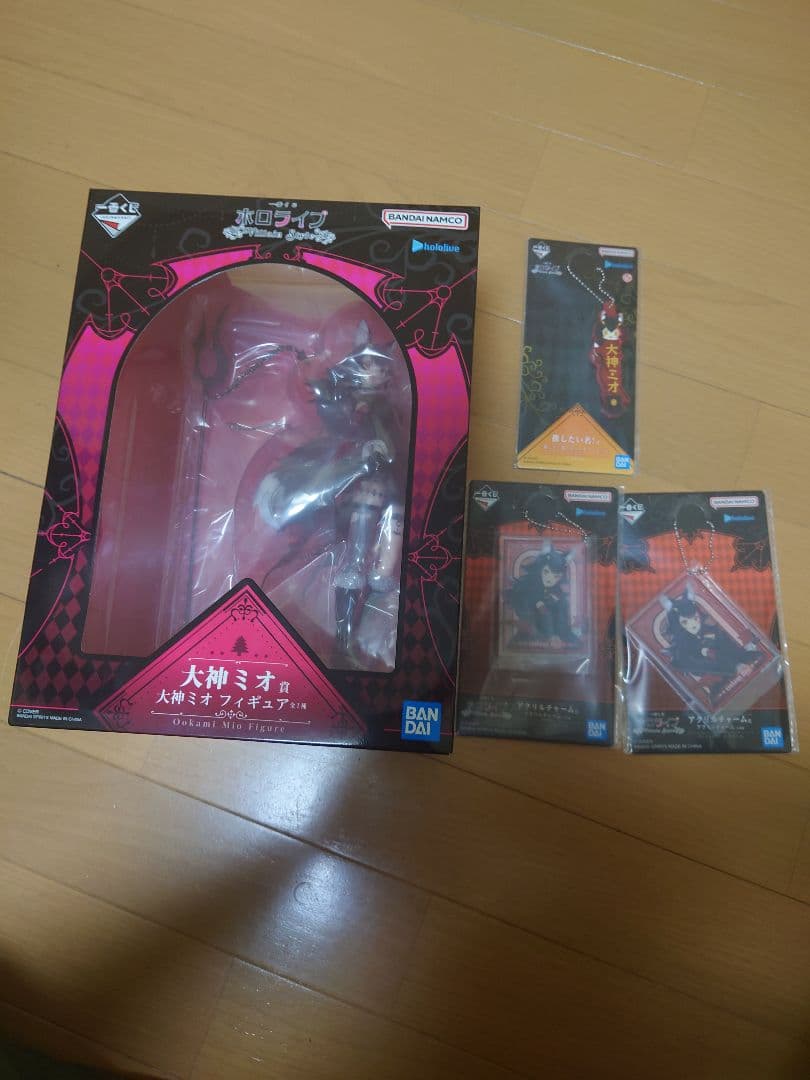 一番くじホロライブ～Villain Style～ 大神ミオ アクスタ チャーム付 一番くじ ホロライブ ～Villain Style～ 📅2026年1月10日(土)より順次