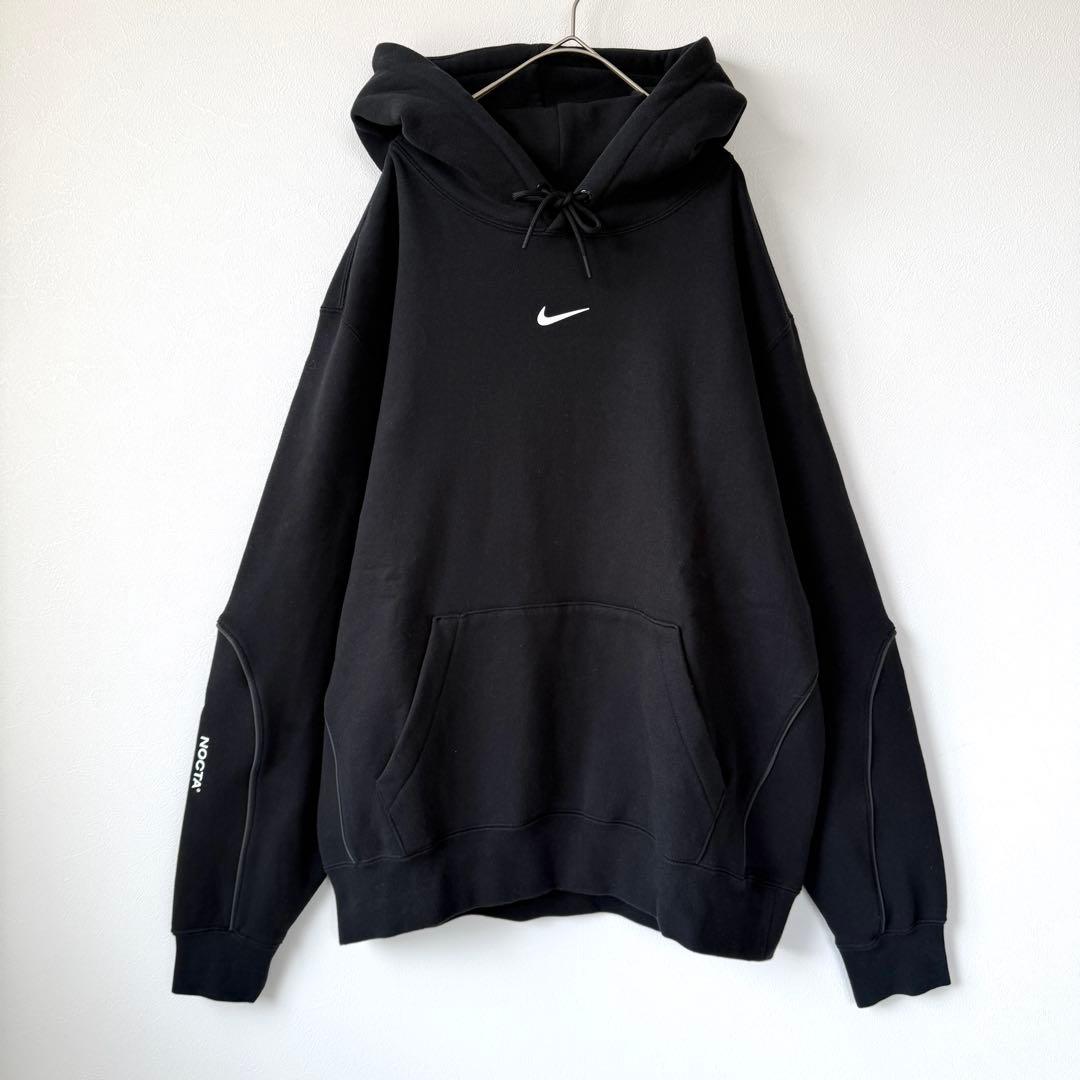 美品✨】NIKE×NOCTA ナイキ×ノクタ コラボパーカー 黒 XL 希少