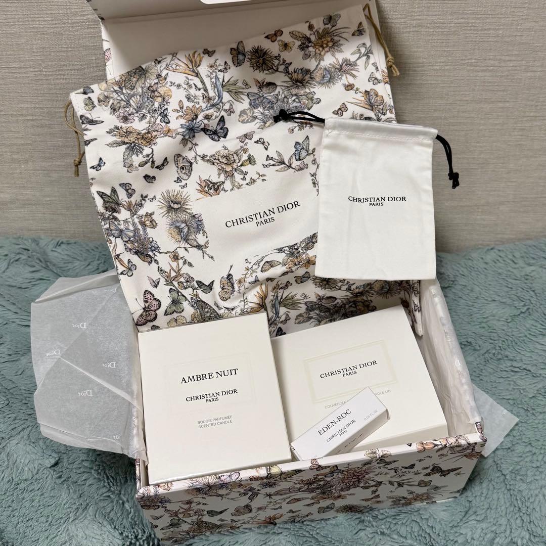 Christian Dior キャンドルセット　日本未発売　開封済み　未使用