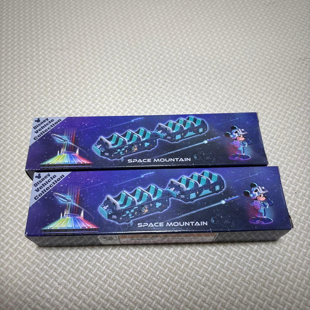 ディズニー　スペースマウンテン　トミカ　2台セット Disney（ディズニー） 楽しい 2台のマウンテンレースが出来る トミカ