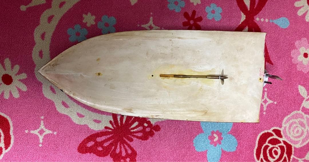 激レア 大島模型 マヌカイ 20 オメガタイプ RC艇ラジコンボート 当時物