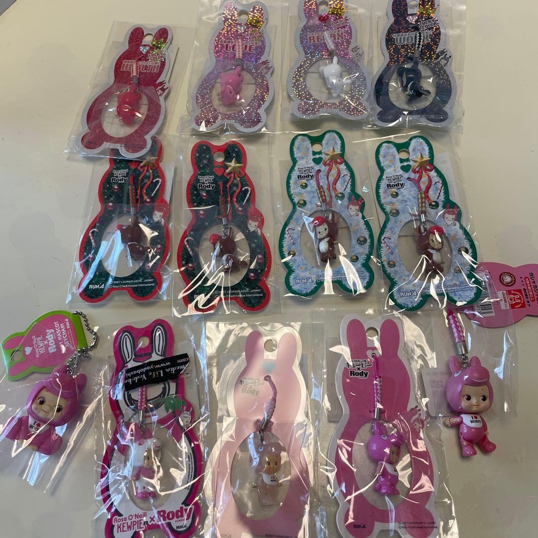 Rody ストラップ セット ピンク Kewpieコラボ　キュージョンクリスマス