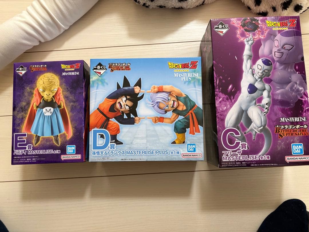 一番くじ D賞 孫悟天＆トランクス MASTERLISE PLUS 即日発送可能 D賞 孫悟天&トランクス MASTERLISE PLUS フィギュア 一番くじ