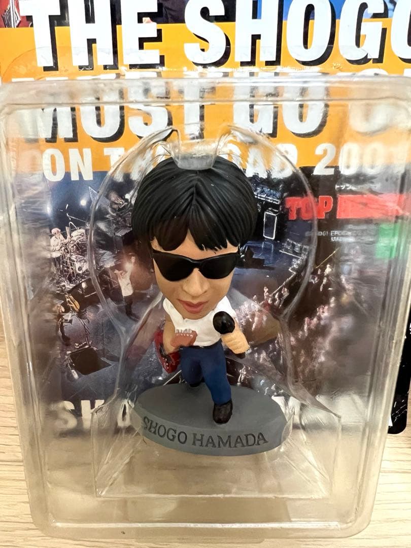 即購入OK】浜田省吾 フィギュア ON THE ROAD 2001 ストラップ - メルカリ