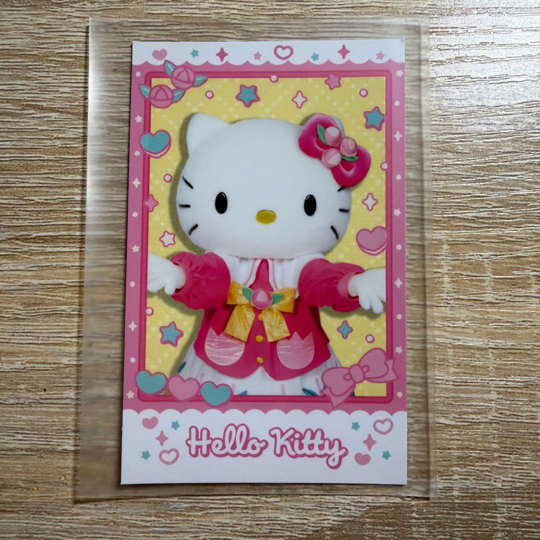 サンリオキャラクターズチェキ風カード ハンギョドン ハローキティ