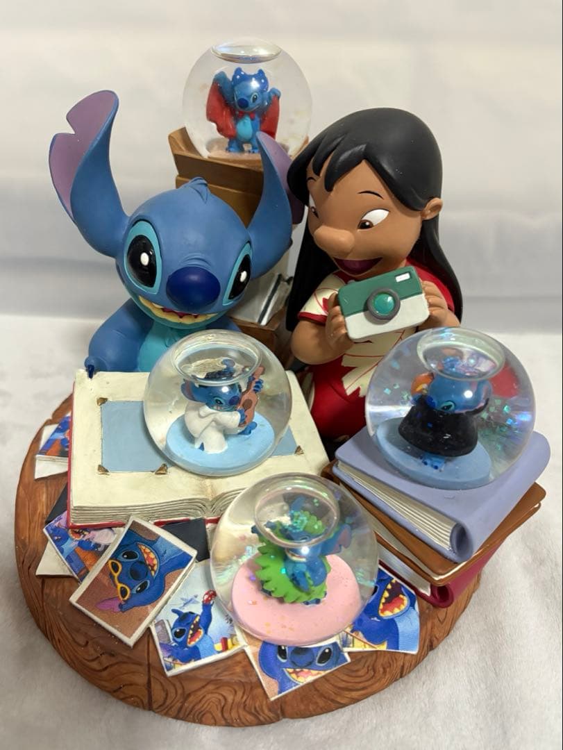 Kartoon★リロ＆スティッチ Dオークション500限定スノーグローブ 楽天市場】《送料無料》スティッチ スノーグローブ リロ＆スティッチ