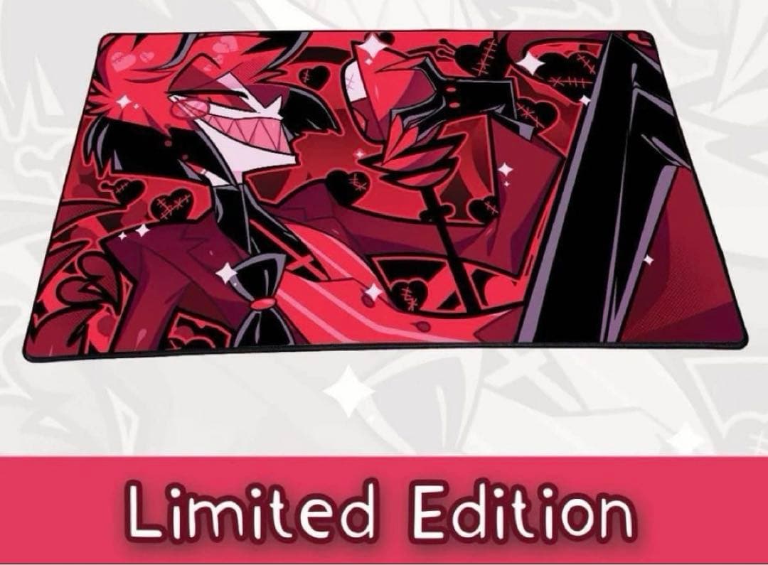 hazbin hotelアラスターAlastor公式グッズ プレイマット - メルカリ
