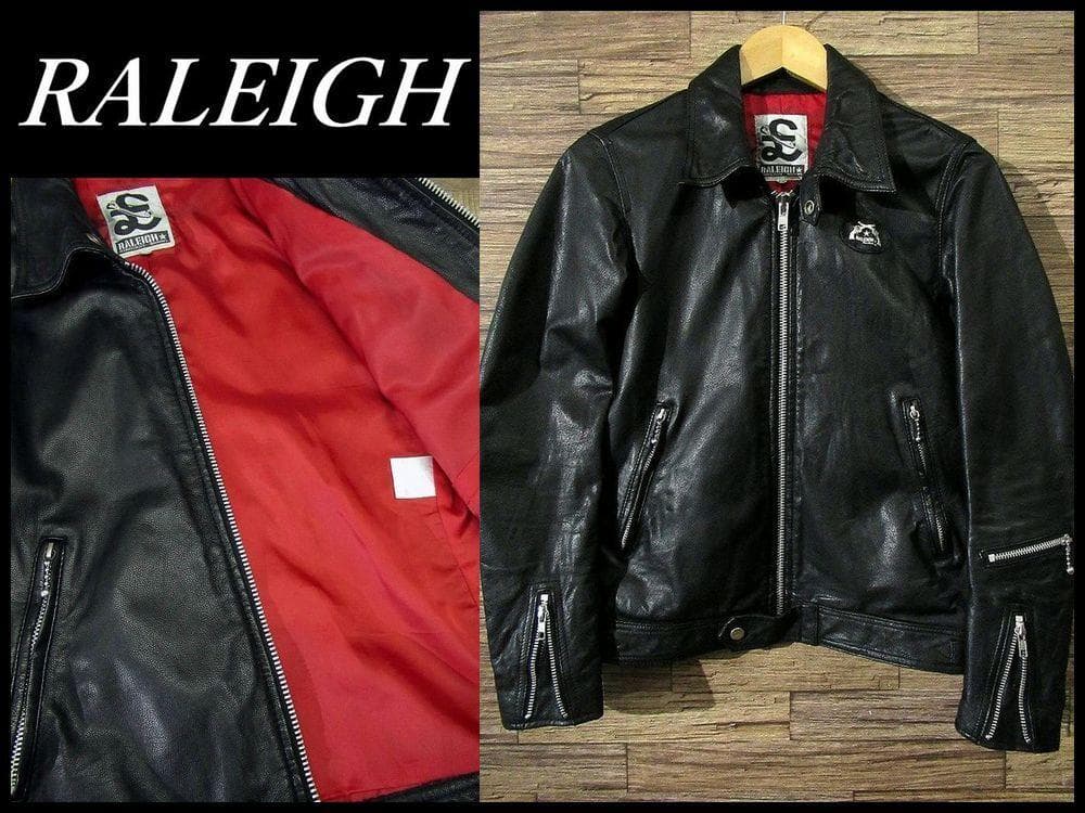 希少 ラリー 45口径 ゴートスキン レザー ライダース ジャケット ロカビリー