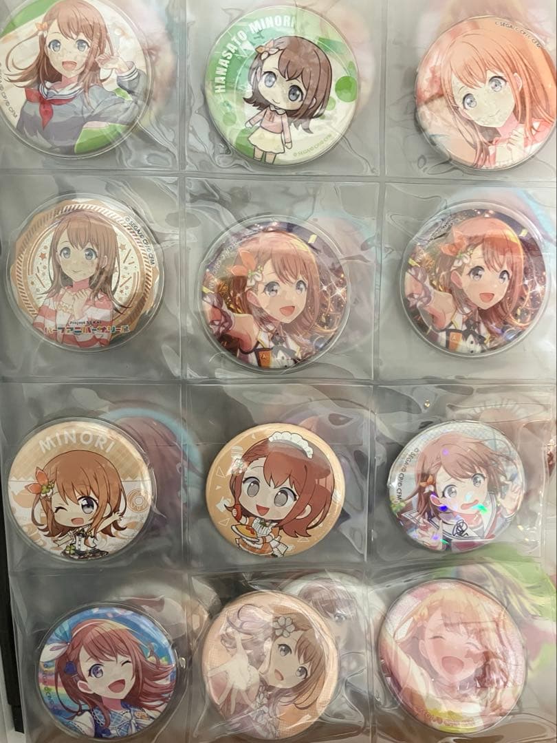 プロセカ 花里みのり 缶バッジ 80個セット プロセカ 花里みのり 缶バッジ まとめ売り - メルカリ