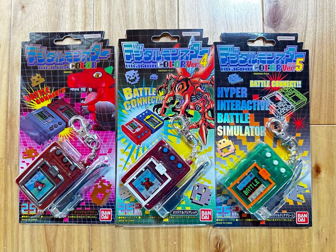 デジタルモンスターCOLOR セット みんなの投票した本体カラーがCOLORになって帰ってくる…！カラー液晶
