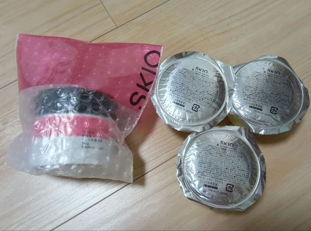 スキオSKIO VBリンクルクリアゲル 本体＋レフィル3個セット