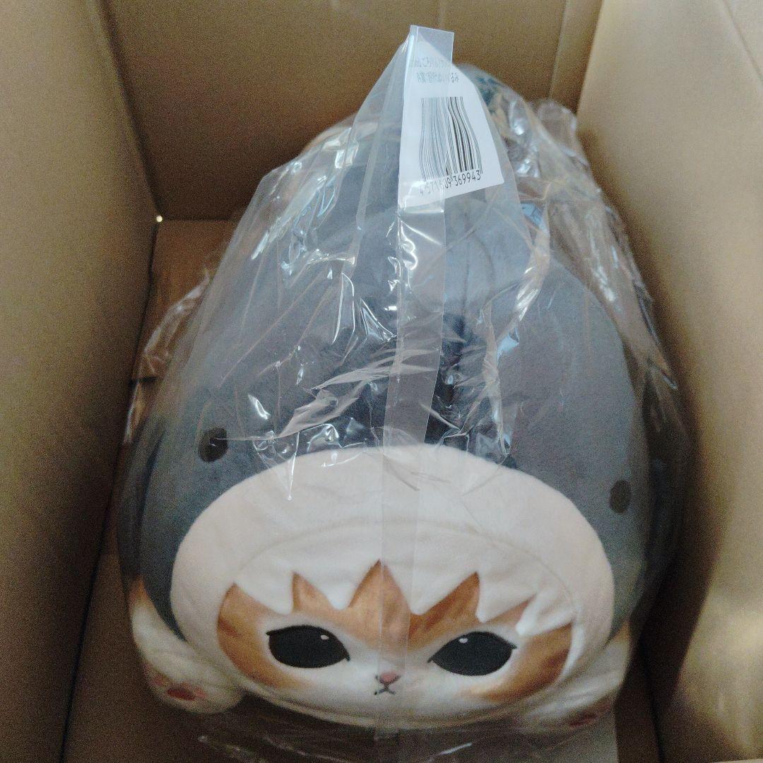 サメにゃんくじ A賞超特大ぬいぐるみ＆C賞ぬいぐるみ＆シャチにゃん3点セット